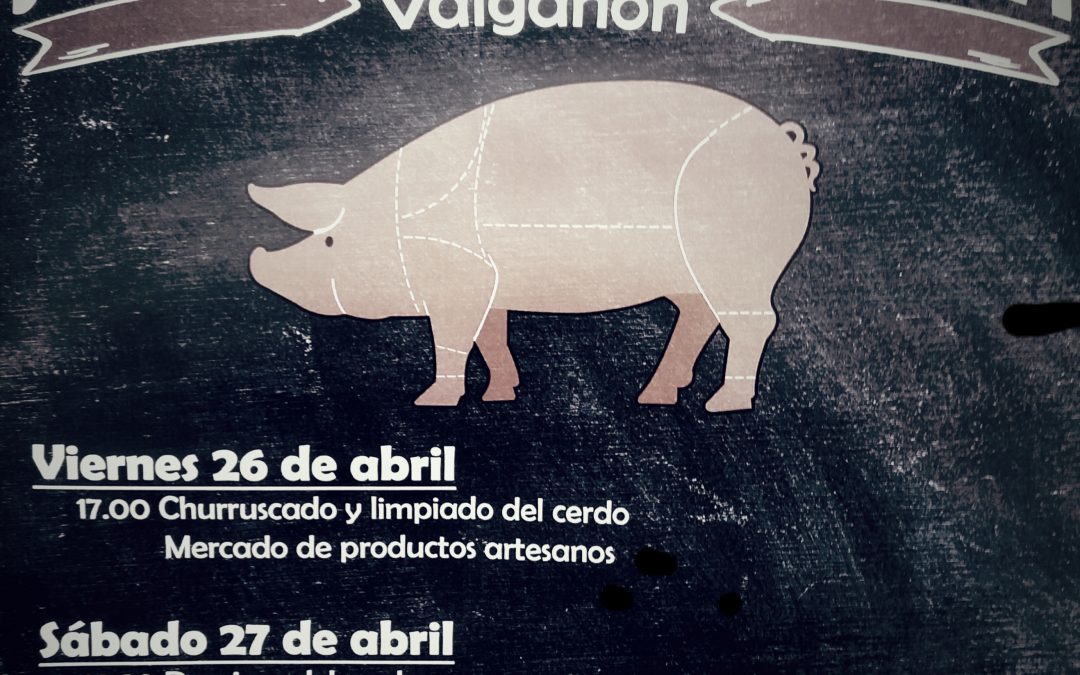 Jornada de reflexión y de la Matanza del cerdo en Valgañón, La Rioja alta